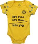 Borussia Dortmund Babybody "Nur der BVB" - verschiedene Größen