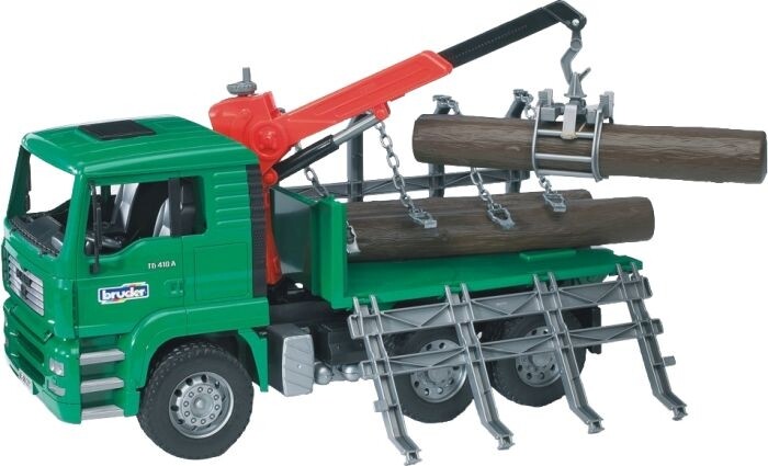 BRUDER MAN Holztransport-LKW