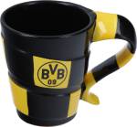Borussia Dortmund BVB-Tasse mit Schal-Design 0,3 Liter