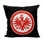 Eintracht Frankfurt Kissen Logo black