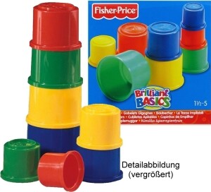 Produktabbildung Fisher Price Baubecher