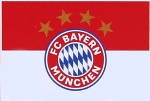 FC Bayern München Fahne Logo 90x60 cm