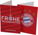 FC Bayern München Karten-Set Frohe Weihnachten/ Logo