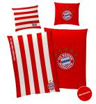 FC Bayern München Wendebettwäsche 135 x 200 cm, Biber
