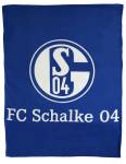 FC Schalke 04 Fleecedecke Logo 150 x 200 cm
