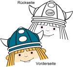 Wickie Gesichtsmaske "Classic", 8 St&uuml;ck