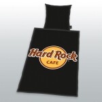Hard Rock Cafe Bettwäsche 135x200cm schwarz, Renforc