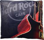 Hard Rock Cafe Kissen "Gitarre" 40 x 40 cm grau