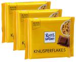 Ritter Sport Knusperflakes (3 x 100g Tafel)