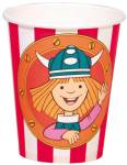 Wickie Partybecher "Classic", 8 St&uuml;ck