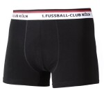 1. FC Köln Boxershorts 2er Set "Glockengasse" Gr. L/XL schwarz/blau