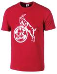1. FC Köln Herren T-Shirt "Basic rot-weiß" - verschiedene Größen