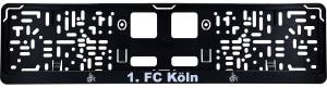 1. FC Köln Nummernschildhalter Logo 53 x 13,5 cm