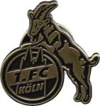 1. FC Köln Pin Logo 2,3 x 2 cm goldfarben