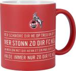 1. FC Köln Tasse 'Hymne' 0,3 Liter