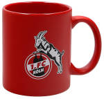 1. FC Köln Tasse "Magic" 0,3 Liter rot