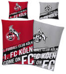 1. FC Köln Wendebettwäsche Come on FC