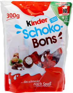 Ferrero kinder Schoko-Bons (1 x 300g Tüte)
