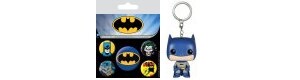 Batman Buttons, Schlüsselanhänger & Sticker
