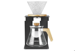 BEEM POUR OVER Kaffeebereiter Set - 4 Tassen | 0,5 Liter | Glas