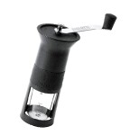 Bialetti Hand-Kaffeemühle 8,5 x 21,5 cm schwarz