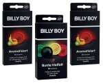 BILLY BOY Kondome mit verschiedenen Kondomsorten, 3er Set  (24 Kondome)