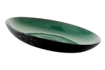 Bitz Servierplatte 40 cm schwarz/ grün
