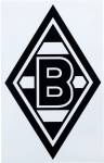 Borussia Mönchengladbach Aufkleber Raute mittel