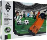 Borussia Mönchengladbach Fußballfeld aus Bausteinen, 197 Teile, 44,5x28,5x8cm