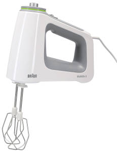 Braun BRA Handmixer HM 5100 750 Watt weiß