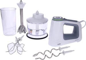 Braun, Handmixer-Set, 750 Watt, 8-teilig, HM 5137 WK