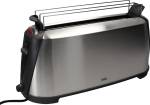 Braun Toaster "Sommelier HT 600" 38x23x25cm silberfarben/ schwarz, 1000 Watt