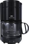Braun Kaffeemaschine 26x18x31 cm für 10 Tassen schwarz, 1000 Watt