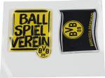 BVB Borussia Dortmund gewölbte Aufkleber (2er-Set)