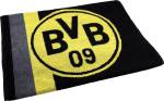 BVB Borussia Dortmund Duschtuch Logo und Streifen 70x140cm