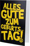 Borussia Dortmund BVB Geburtstags-Grußkarte