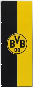 BVB Borussia Dortmund Hissfahne im Hochformat 150x400cm