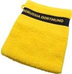 BVB Borussia Dortmund Waschhandschuh gelb