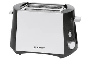 Toaster, für 2 Scheiben, 825 Watt, Cloer, "3410"