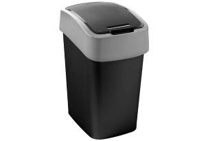 Curver Abfallbehälter "Flip Bin" 25 Liter