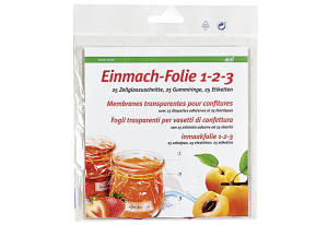 Einmach-Folie 1-2-3