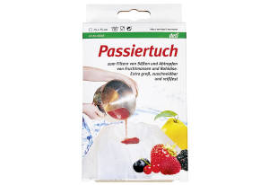 Deti Passiertuch weiss 75x75cm