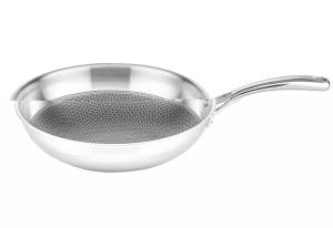 ELO Wokpfanne Relief 30cm ES | 3,8 Liter | Edelstahl