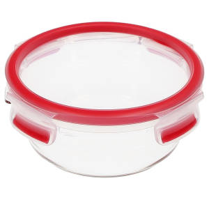 EMSA Clip&Close Glas Frischhaltedose 0,6 Liter rund
