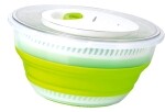 Emsa Falt-Salatschleuder "Basic" 4 Liter weiß/ grün