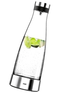 Emsa Glaskaraffe "Flow Bottle" 12 x 36 cm 1 Liter