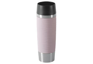 Emsa Isolierbecher "Travel Mug Waves" 0,5 Liter rosa