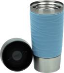 Emsa Isolierbecher "Travel Mug Waves" 0,36 Liter hellblau