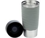 Emsa Isolierbecher "Travel Mug Waves" 0,36 Liter grau