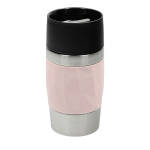 Emsa Thermobecher Travel Mug Compact N21607 | 0,3 Liter | Edelstahl, Silikon